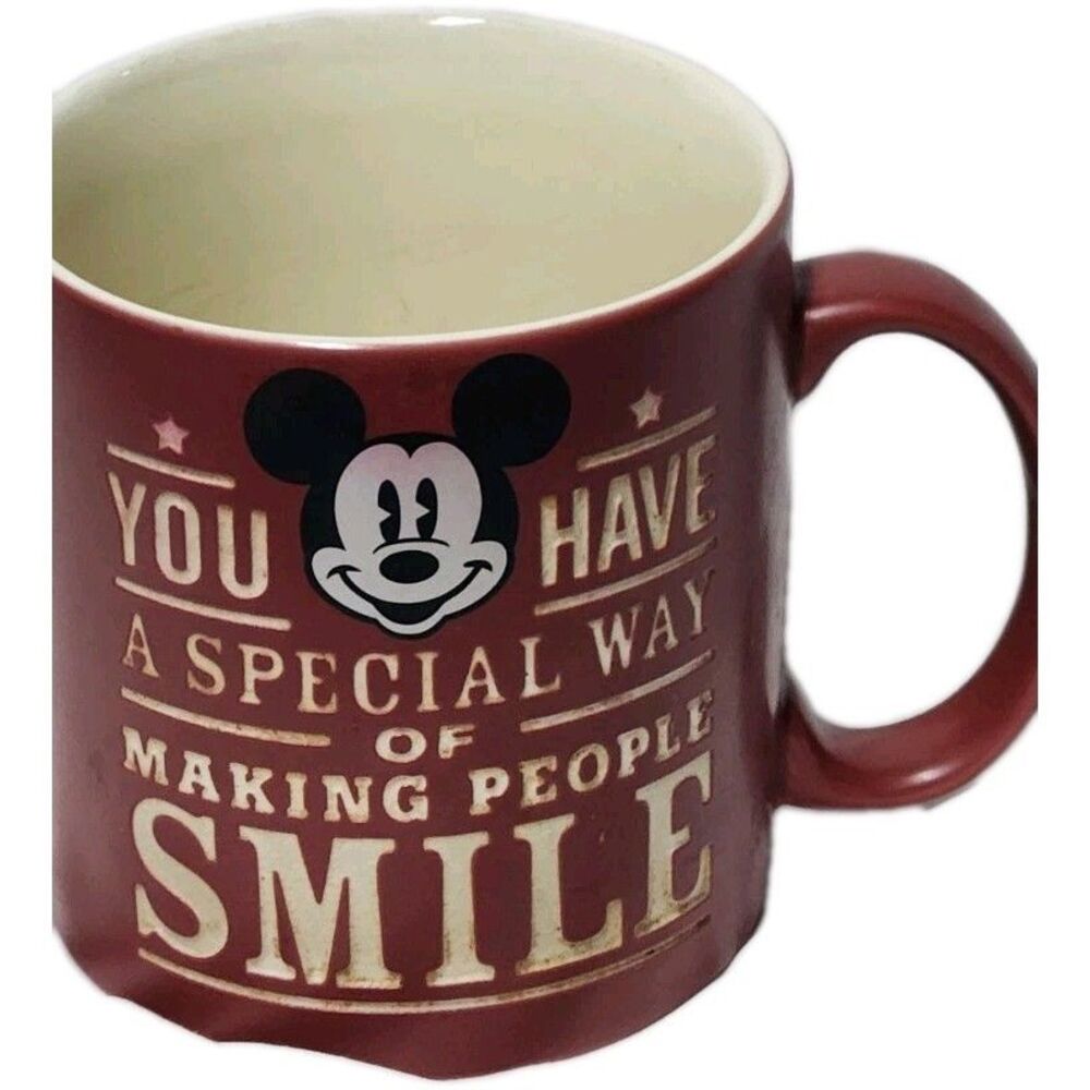 Mickey Mouse Disney Parks Mug You Have A Special Way of Making People Smile 16oz